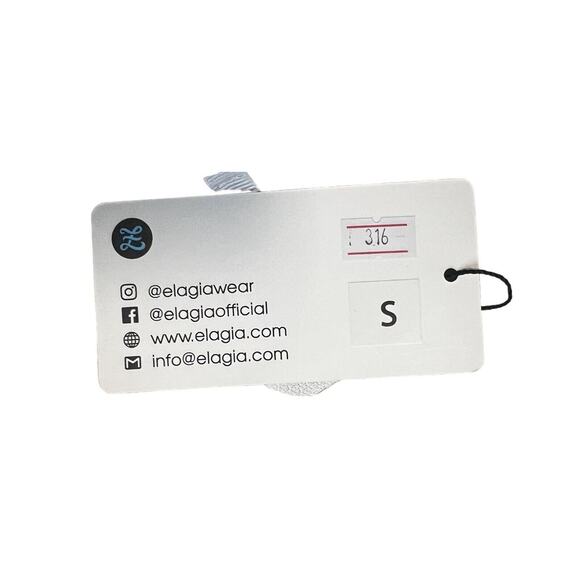 Elagia Womens Beige Vegan Leather Crop Top, Size Small, NWT - Picture 9 of 11